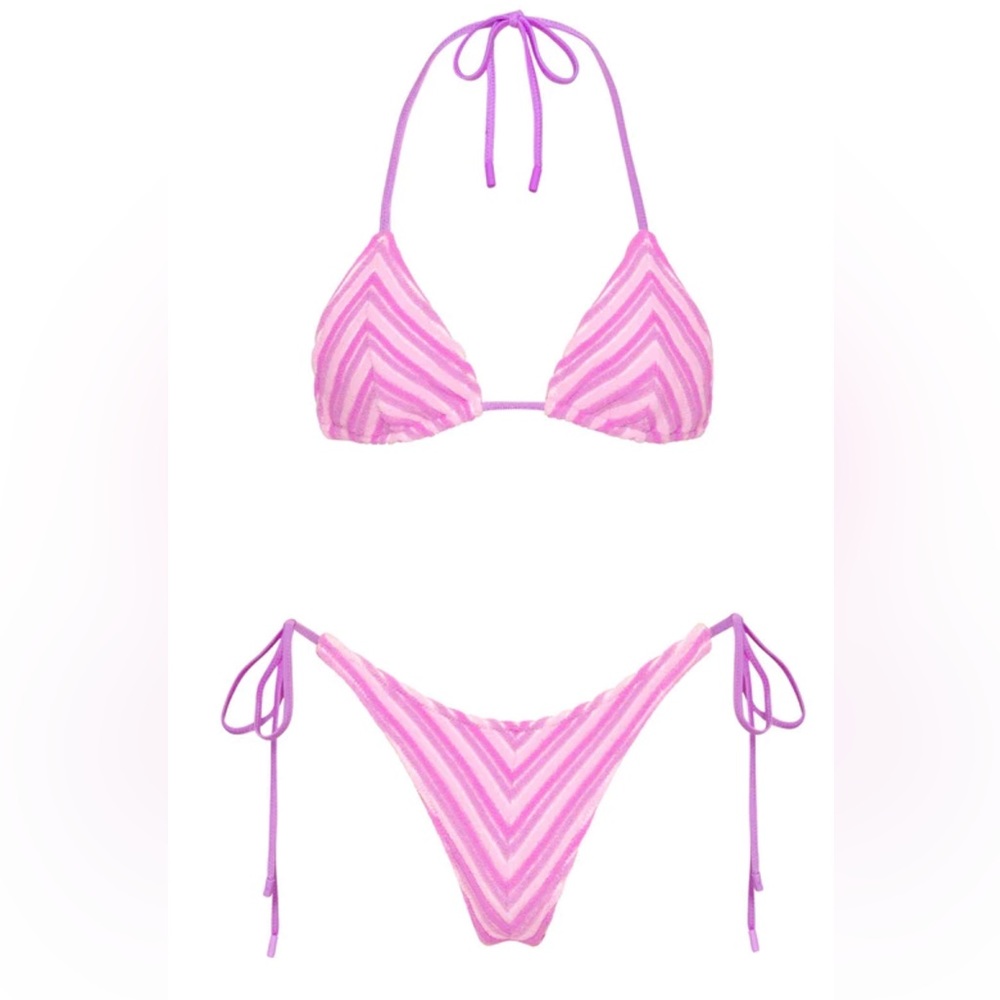 triangl swimwear: MALA - LOTUS top. size s/top xs/bottom
